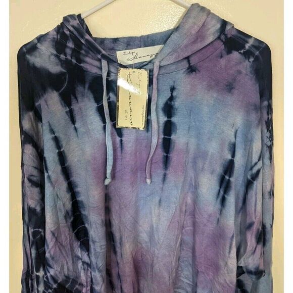 Vintage Havana Sweater Hoodie Tie Dye Pullover Comfy Long Sleeve Oversized Small - Picture 5 of 9